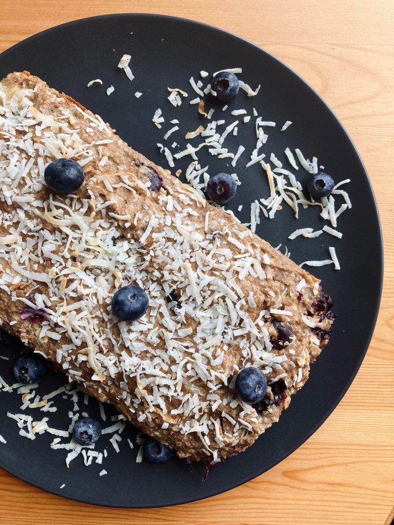Read more about the article Blaubeerbananenbrot